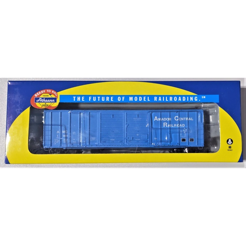Athearn 87365 HO Scale Amador Central 50′ FMC Double Door Boxcar #1064 NIB