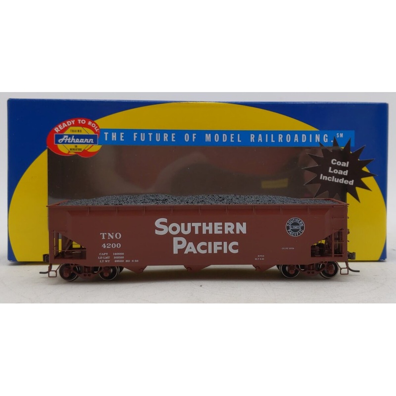 Athearn 95684 SP/T&NO 40′ 3-Bay Offset Hopper/Load #4200 LN/Box