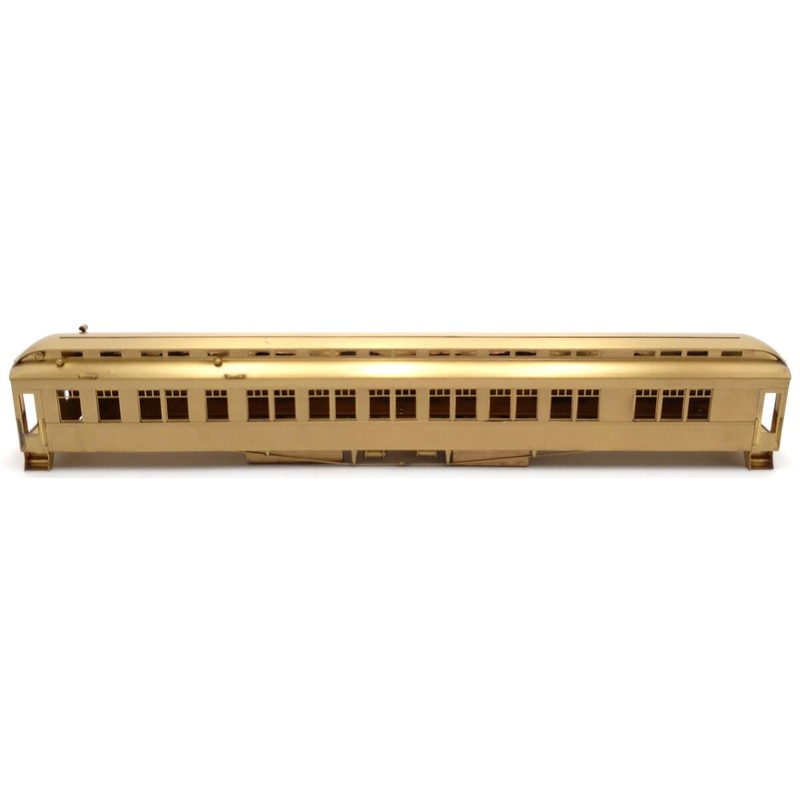 HO Scale BRASS Wood-Sided Passenger Car EX