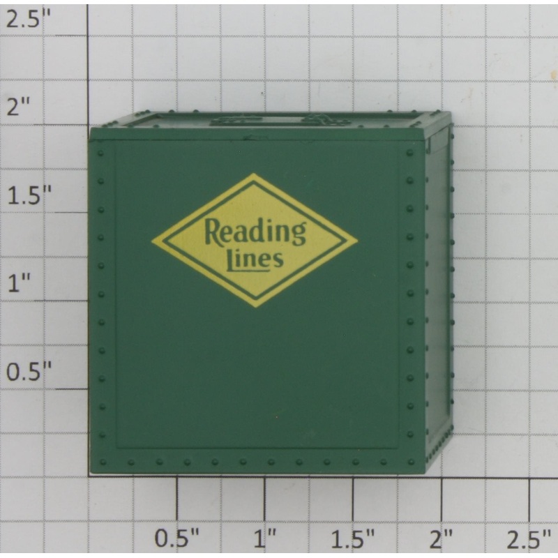 K-Line K1994G O Gauge Green Reading Lines Container with Hatch
