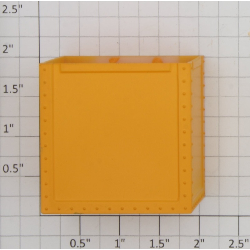 K-Line K1994YX O Gauge Yellow Container without Top Hatch