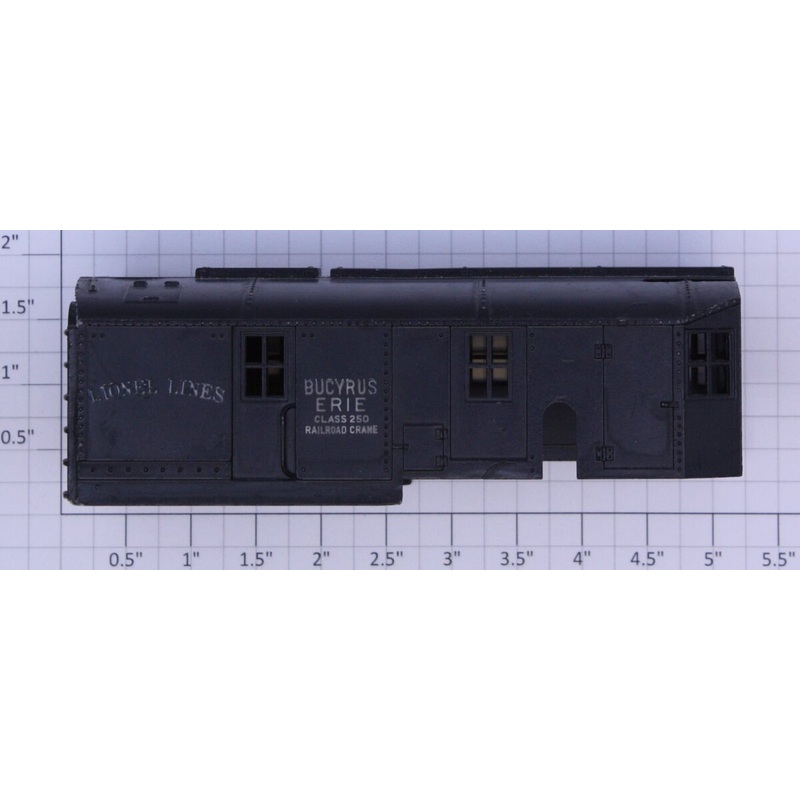 Lionel 182-18 Lionel Lines Bucyrus Erie Magnetic Crane Cab without Smoke Stack