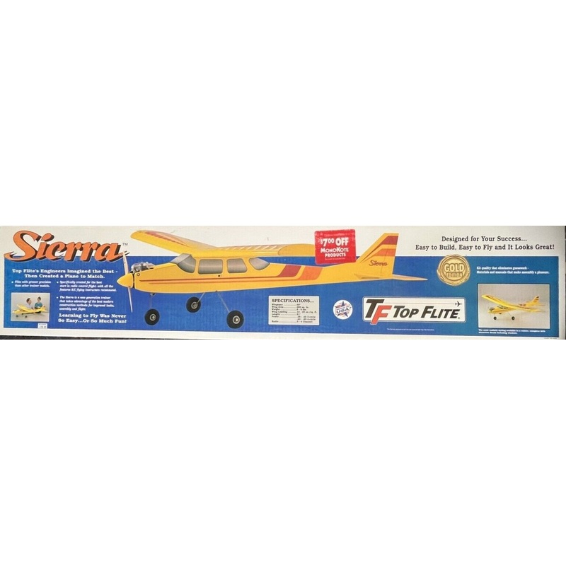Top Flite 1087 Sierra RC Model Airplane Kit