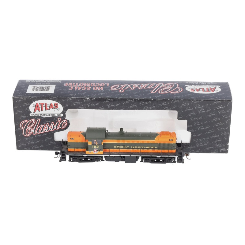 Atlas 7103 HO Scale Great Northern Alco RS-1 Diesel Locomotive #182 NIB