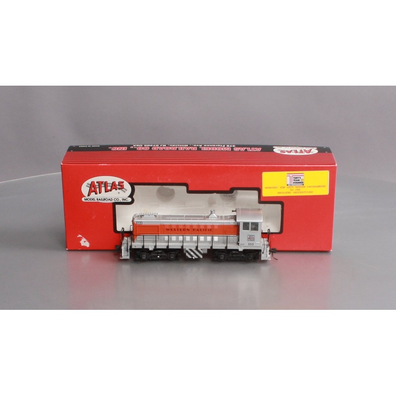 Atlas 8712 HO Scale Western Pacific Alco S-2 Diesel Locomotive #553 NIB