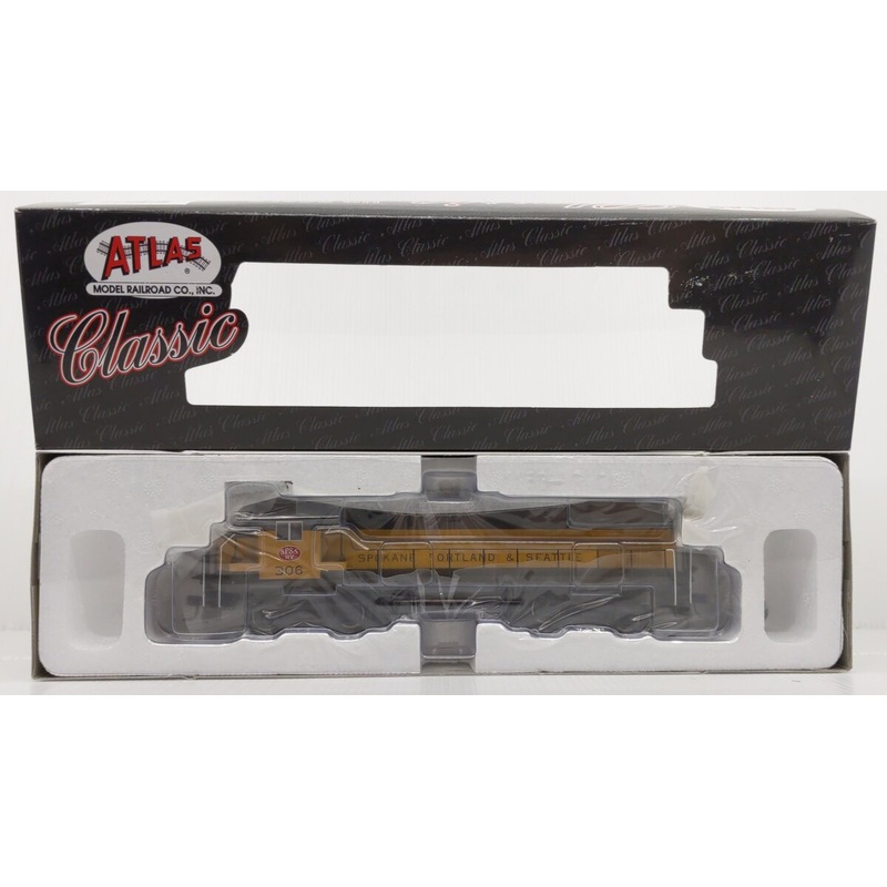 Atlas 9343 HO Spokane Portland & Seattle C-424 Phase 2 Diesel Locomotive #306 NIB