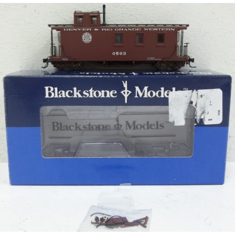 Blackstone Models 340951 HOn3 Denver Rio Grande & Western Long Caboose #0503 NIB
