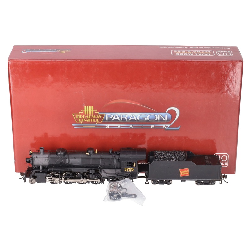 Broadway Limited 2166 HO Canadian National Light 2-8-2 Mikado Paragon2 #3425 LN/Box
