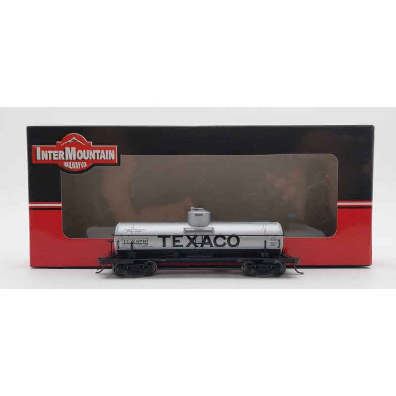 InterMountain 46328-11 HO Scale Texaco ACF Riveted 8,000 Gallon Tank Car #8746 LN/Box