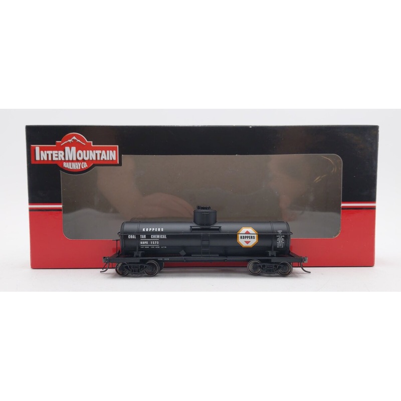 InterMountain 46340-04 HO Scale Koppers ACF Riveted 8,000 Gallon Tank Car #1573 EX/Box