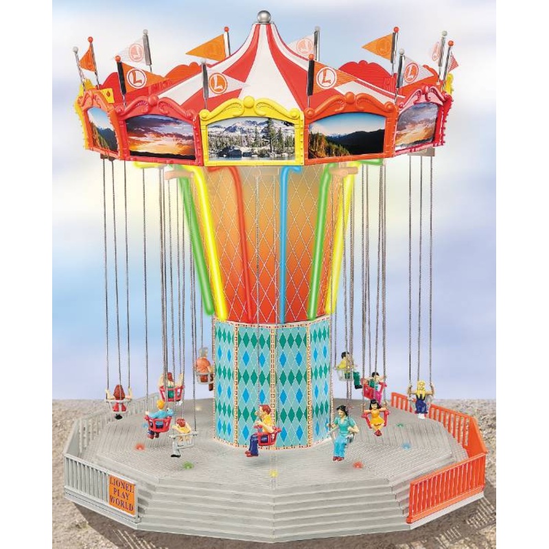 Lionel 6-14203 O Gauge Lionel Amusement Park Swing Ride LN/Box