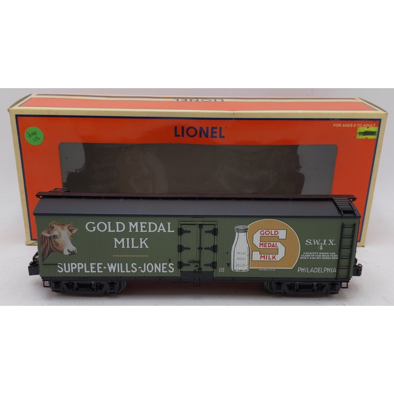 Lionel 6-17378 O Gauge Supplee Gold Medal Milk Car #4 EX/Box