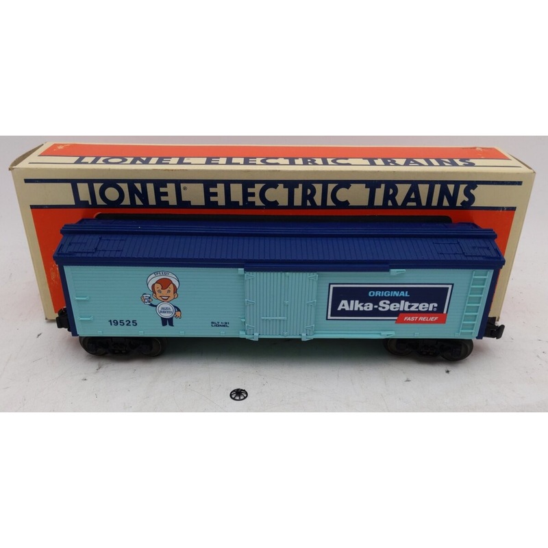 Lionel 6-19525 O Gauge Speedy Alka-Seltzer Billboard Reefer EX/Box