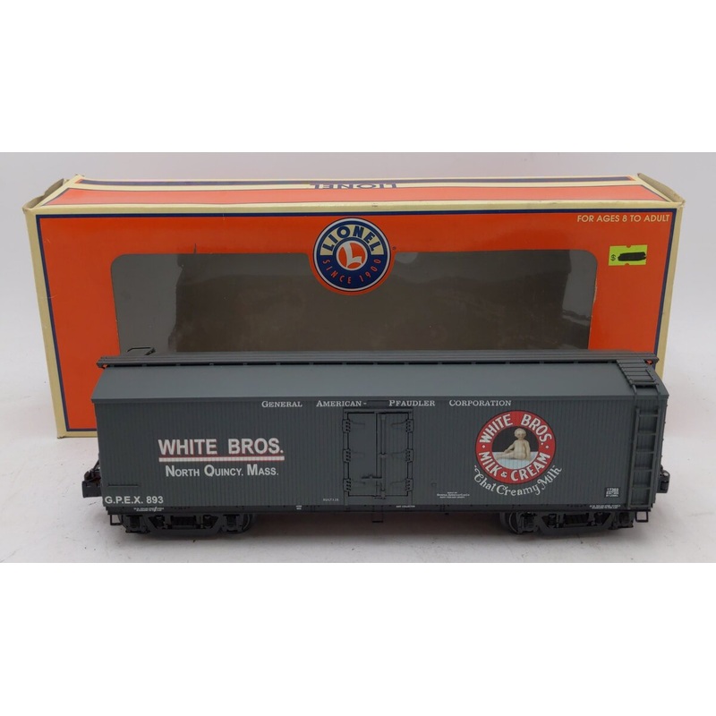 Lionel 6-17369 O Gauge White Brothers Milk Car #893 EX/Box