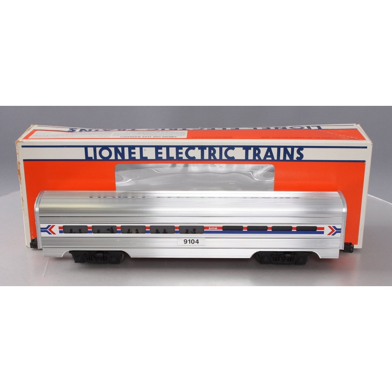 Lionel 6-19104 O Gauge Amtrak Aluminum Dining Passenger Car #9104 LN/Box