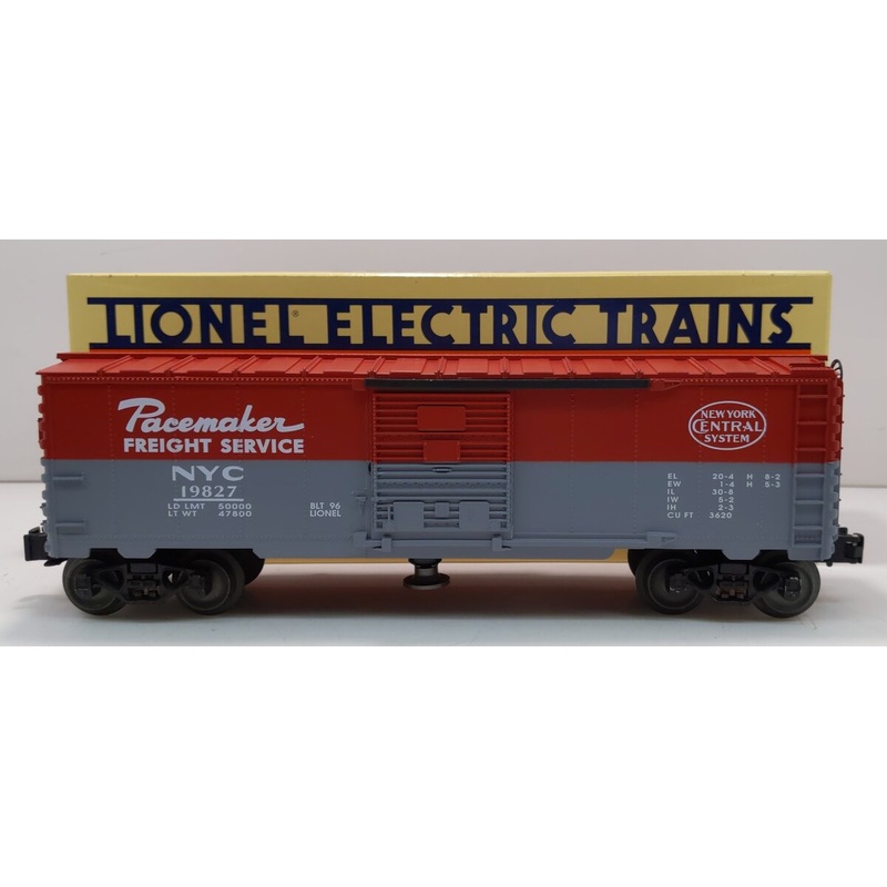 Lionel 6-19827 O Gauge New York Central Operating Box Car #19827 EX/Box