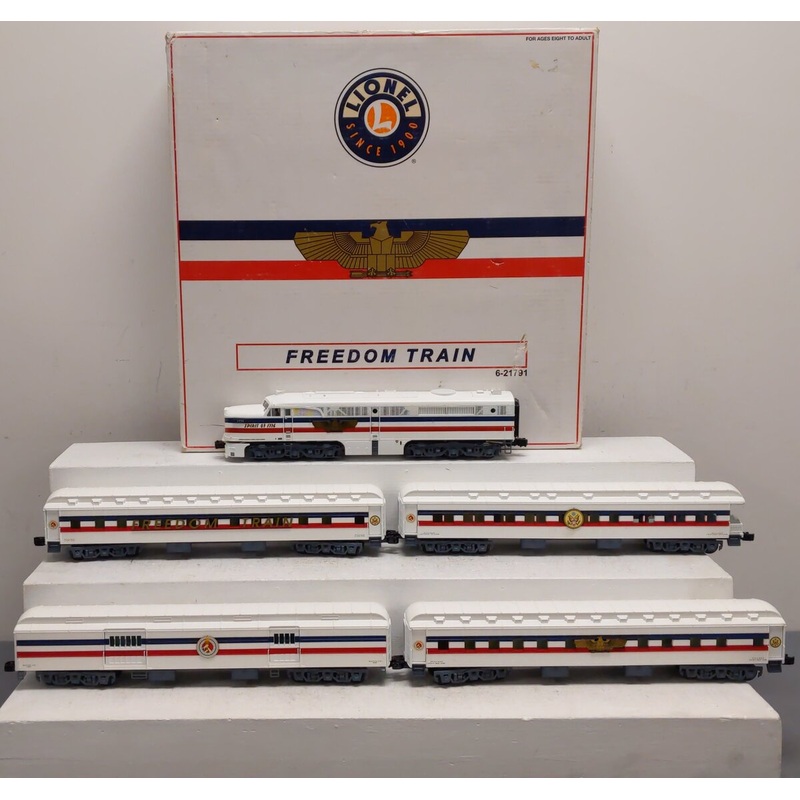 Lionel 6-21791 O Gauge Freedom Train Alco Diesel Train Set EX/Box