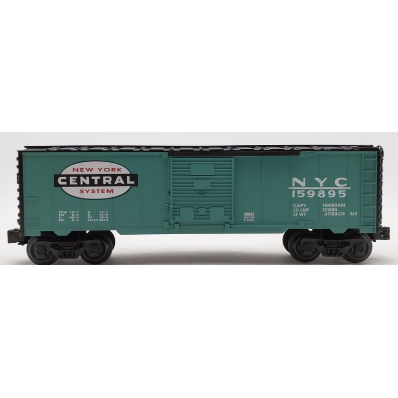 Lionel 6-25022 O Gauge New York Central Boxcar #159895 LN