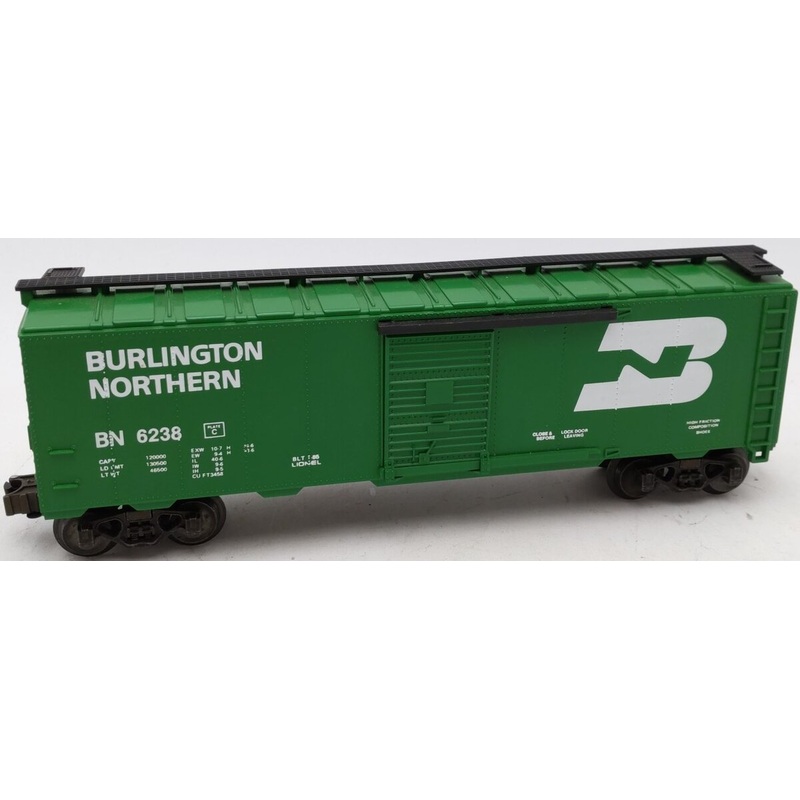 Lionel 6-6238 O Gauge Burlington Northern Box Car LN