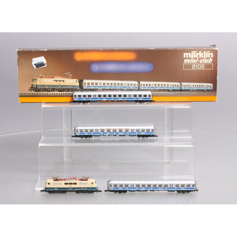 Marklin 8105 Z Gauge Airport Express Frankfurt Electric Passenger Train Set LN/Box