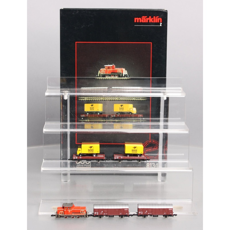Marklin 8134 Z Scale 500 Year German Federal Postal Diesel Freight Train Set LN/Box