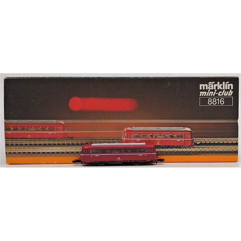 Marklin 8816 Z DB Powered Railbus with Light LN/Box