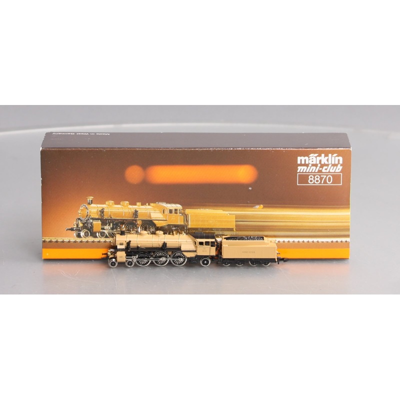 Marklin 8870 Z Scale King Ludwig Steam Locomotive & Tender LN/Box