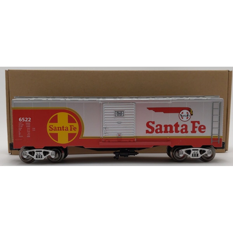 Menards 279-5253 O Gauge Santa Fe Boxcar #6522 EX/Box