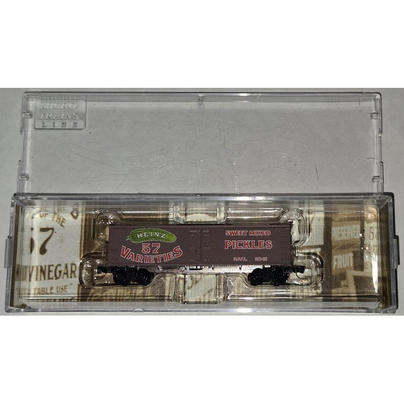Micro-Trains 51800550 Z Heinz Series #10 40′ Wood Sheathed Ice Reefer #2042 LN/Box