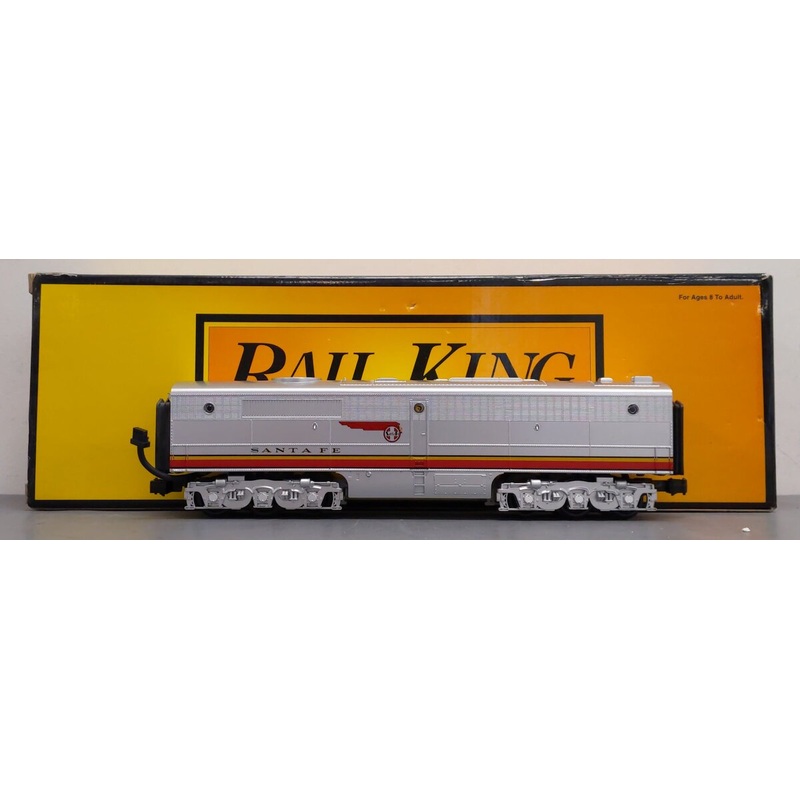 MTH 30-2150-3 O Gauge Santa Fe Alco PA Non-Powered B-Unit Diesel Engine LN/Box