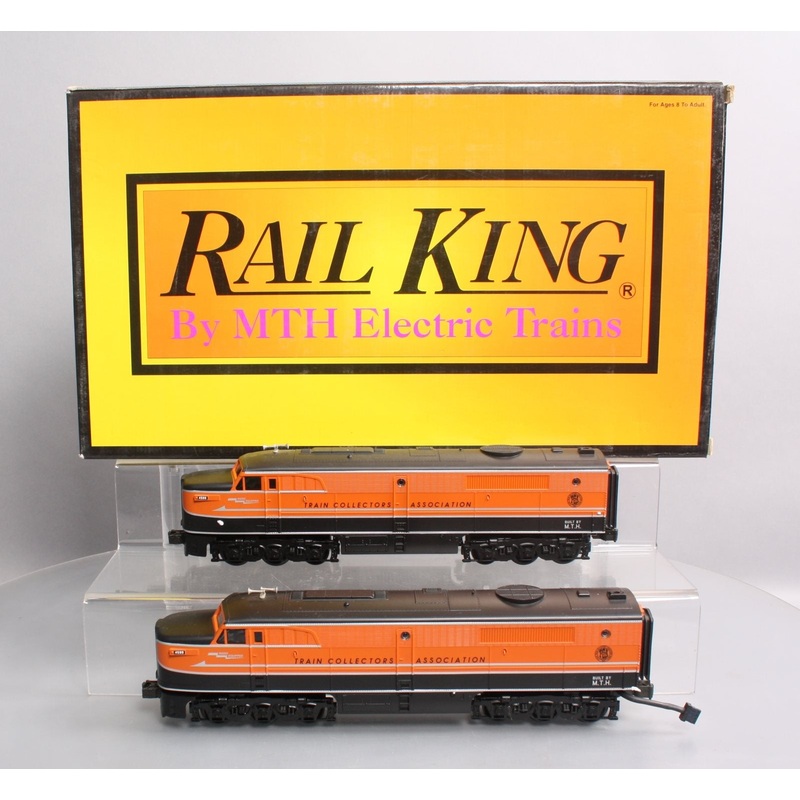 MTH 30-2172-1 TCA 40th Anniversary ALCO AA Diesel Engine Set w/PS1 #4599 LN/Box