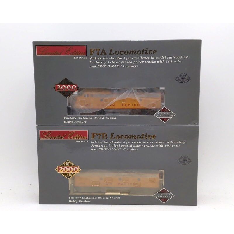 Proto 2000 920-40631 HO Union Pacific F7A/B Diesel Locomotive W/ DCC & Sound LN/Box