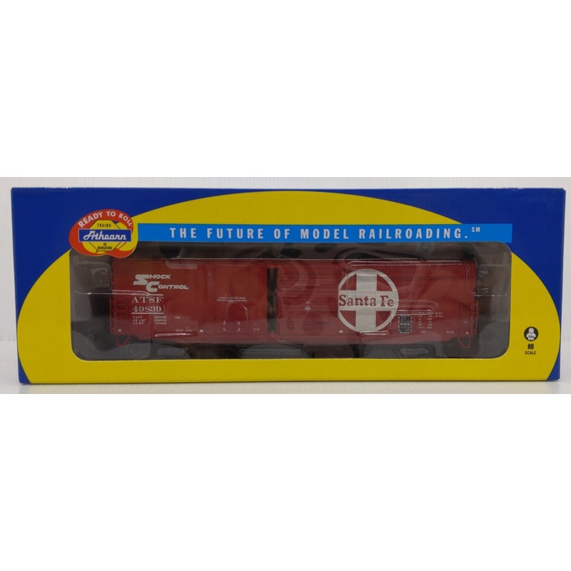 Athearn 89380 HO Scale Santa Fe 50′ Combo Door Boxcar #49839 NIB