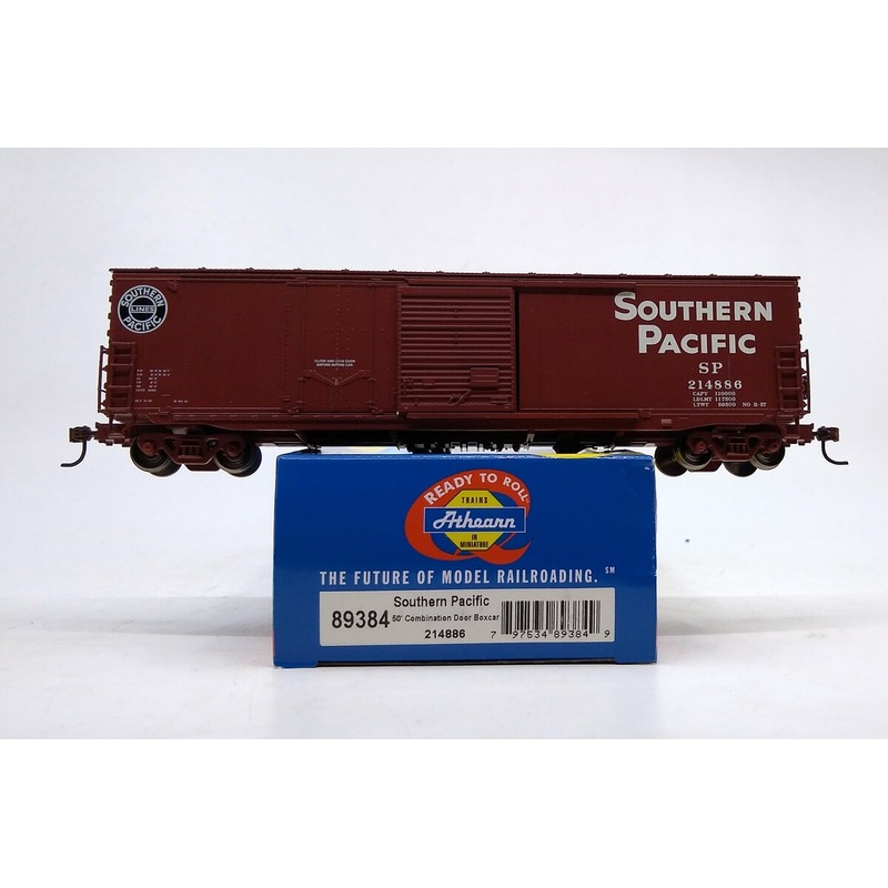 Athearn 89384 HO Southern Pacific 50′ Combination Door Boxcar #214886 NIB
