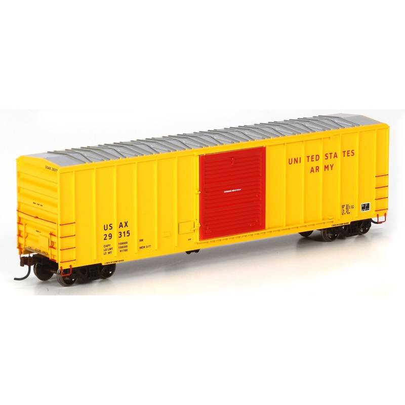 Athearn 96622 HO Scale United States Army 50′ FMC 5347 Boxcar #29315 NIB