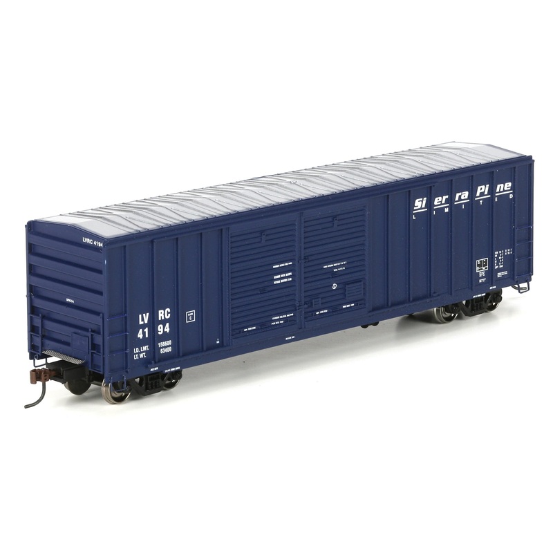 Athearn 98407 HO Lamoille Valley 50′ FMC Offset Double Door Boxcar #4194