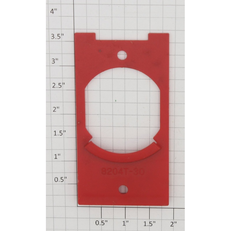 Lionel 8204T-30 Red Speaker Baffle