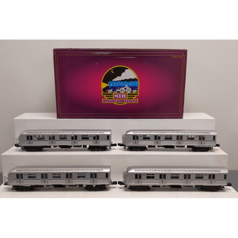 MTH 20-2717-1 O Premier R40 Subway Set w/PS2 (Set of 4) LN/Box