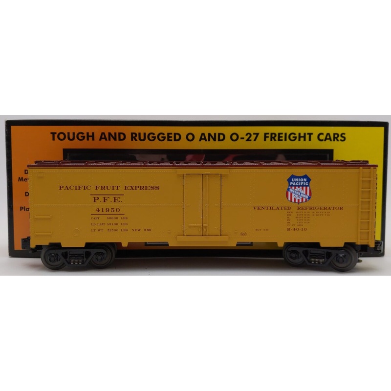 MTH 30-7005C O Gauge Union Pacific PFE Reefer #41950 EX/Box