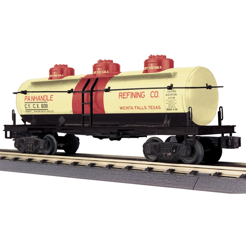 MTH 30-73502 O Panhandle Refining Company 3-Dome Tank Car LN/Box