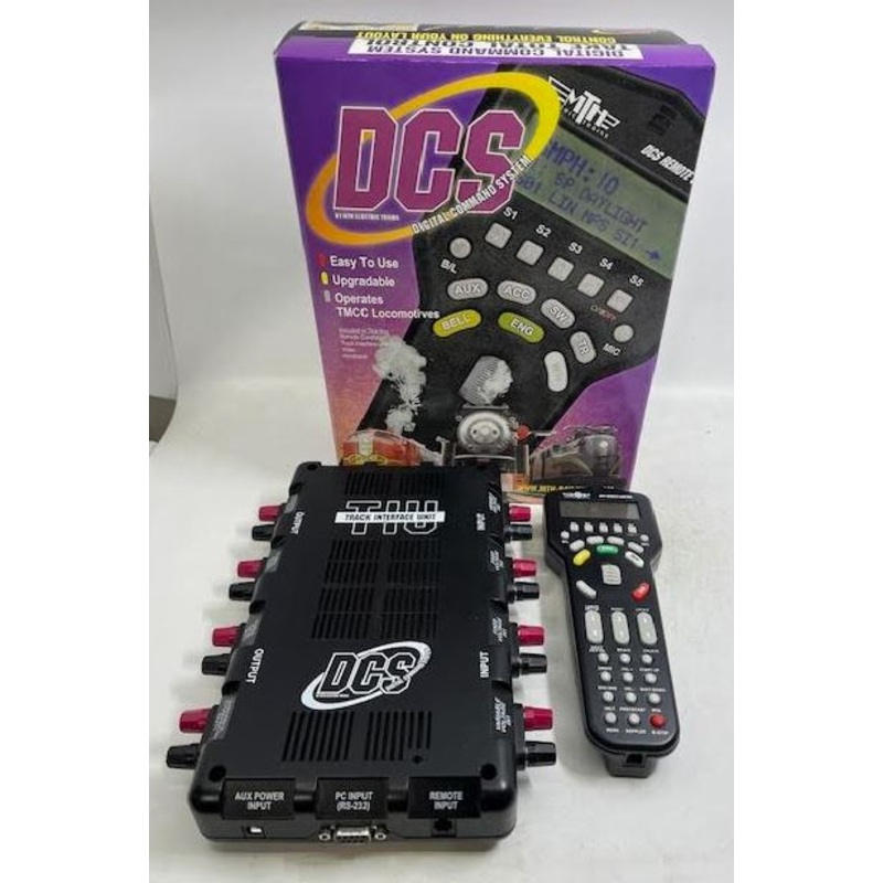 MTH 50-1001 DCS Track Interface Unit & Remote – Serial Port Version EX/Box