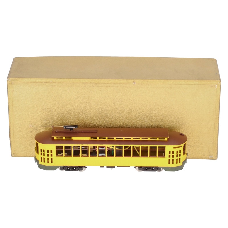 Northwest Short Line 1300 HO BRASS TCRT Standard Wooden Street Trolley – Painted LN/Box