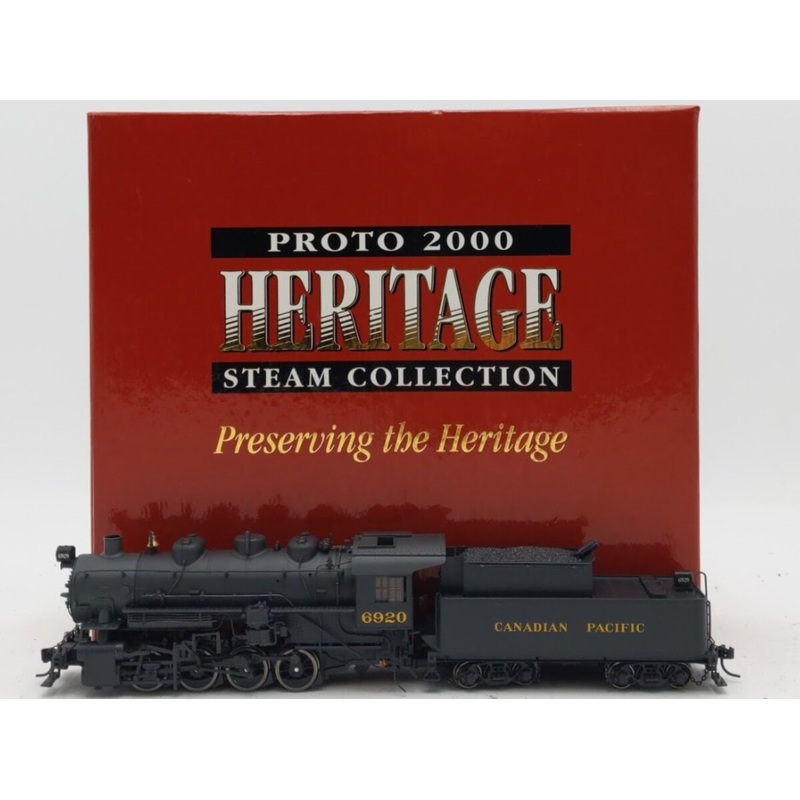 Proto 2000 232850 HO Scale Canadian Pacific URSA 0-8-0 Steam Locomotive #6920 LN/Box