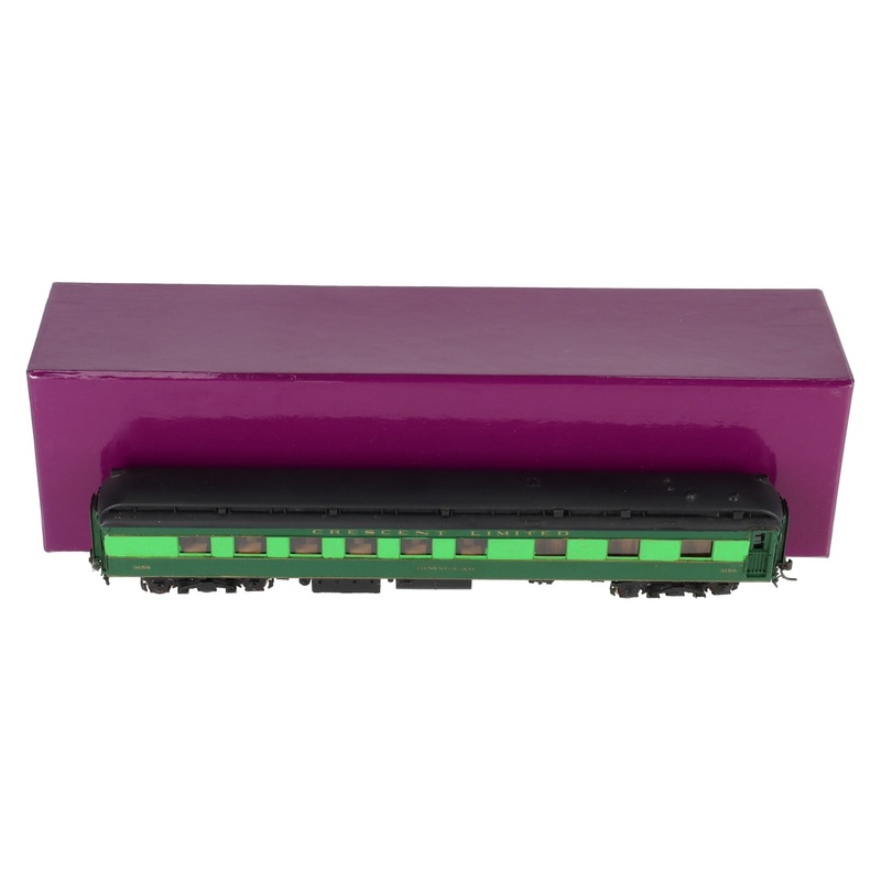 S. Soho & Co. HO Brass Crescent Limited Large Window Heavyweight Diner -Painted EX