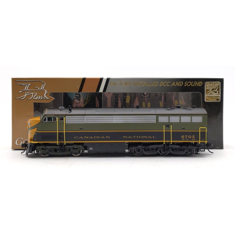 True Line Trains 500085 HO Canadian National Diesel Engine w/DCC/Sound #6705 LN/Box