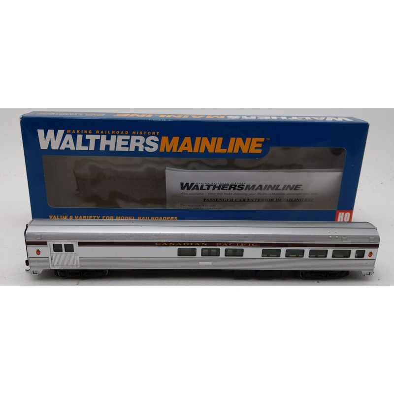 Walthers 910-30054 HO Scale Canadian Pacific 85′ Budd Baggage-Lounge LN/Box