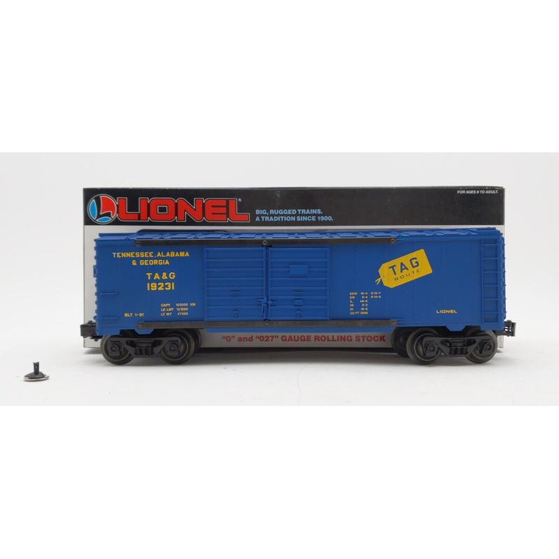 Lionel 6-19231 O Gauge Tennessee, Alabama and Georgia Double Door Boxcar VG/Box