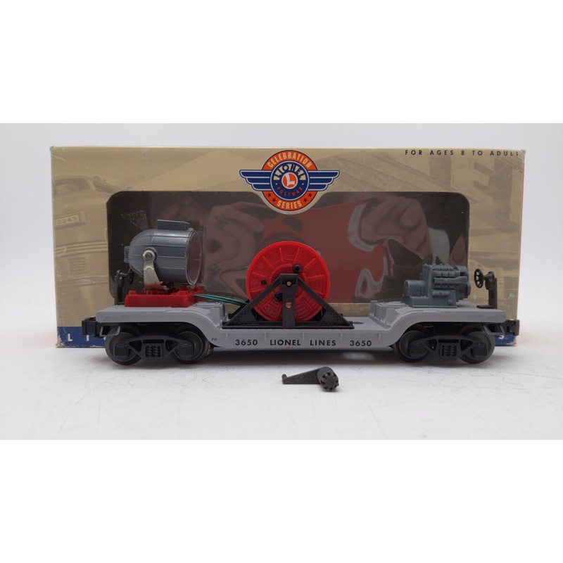 Lionel 6-19457 PWC Flatcar w/Generator & Searchlight EX/Box