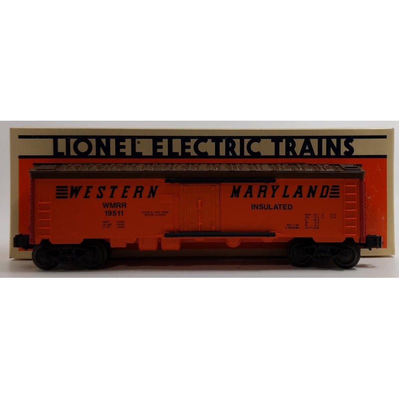 Lionel 6-19511 O Gauge Western Maryland Reefer #19511 (Fallen Flags #4) LN/Box