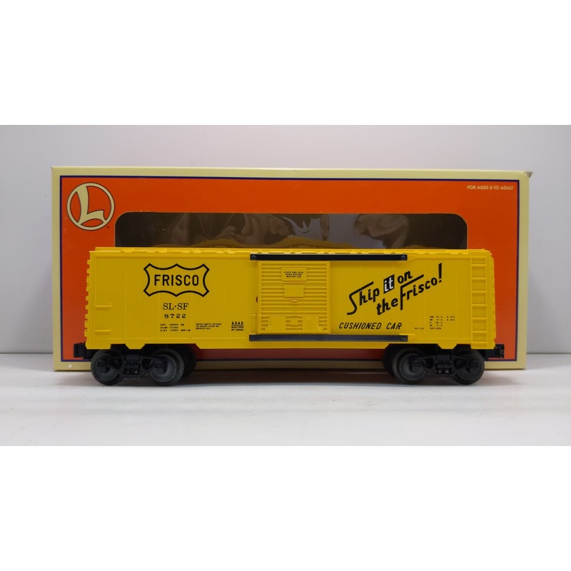 Lionel 6-29266 O Gauge Frisco 6565 Boxcar #8722 EX/Box